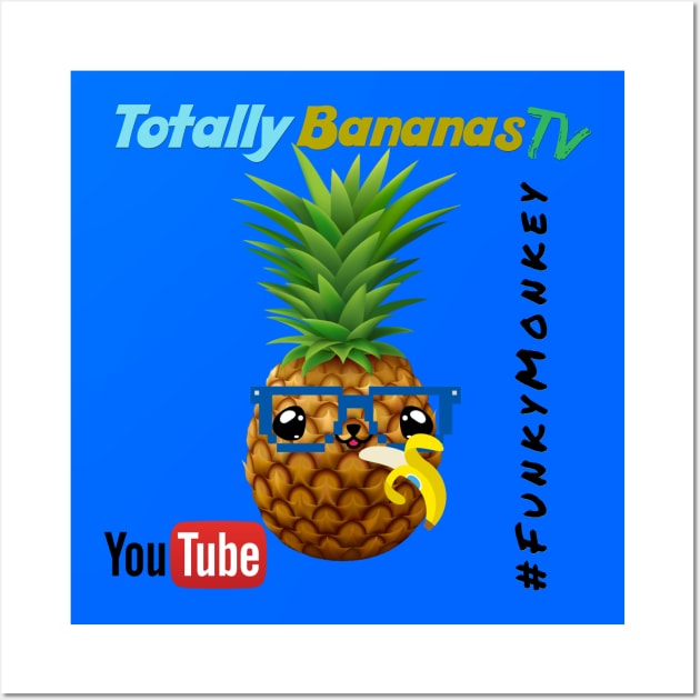 TBTV Pierre the Pineapple *SUPER CUTE* Wall Art by TBTV/Merch